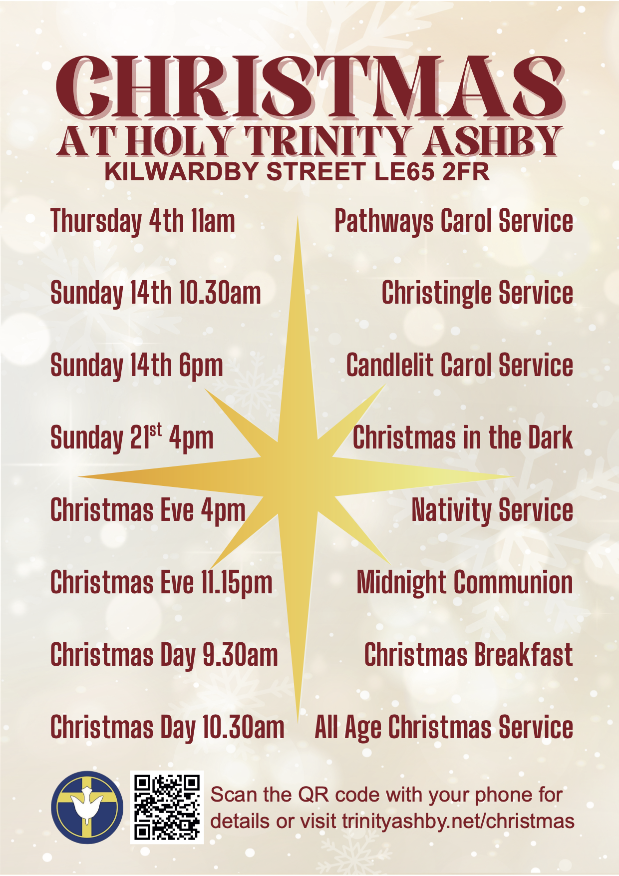 HTA CHRISTMAS 2025 A4 POSTER (